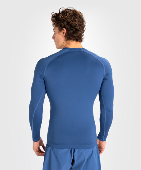 Venum Rashguard Contender Mâneci Lungi - Albastru - Rashguard