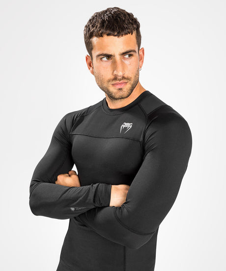 Venum Rashguard G-Fit Air Långärmad - Svart/Svart - T-shirt