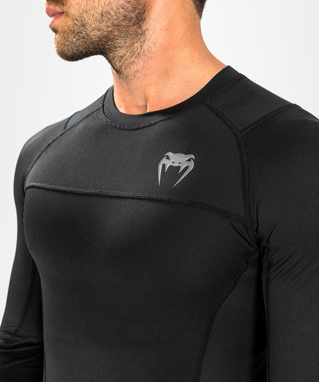 Venum Rashguard G-Fit Air Långärmad - Svart/Svart - T-shirt