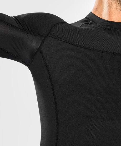 Venum Rashguard G-Fit Air Långärmad - Svart/Svart - T-shirt