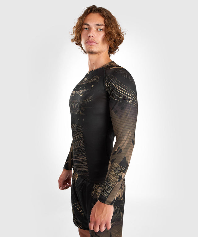 Rashguard Venum Gorilla Jungle Maniche Lunghe – Nero/Marrone