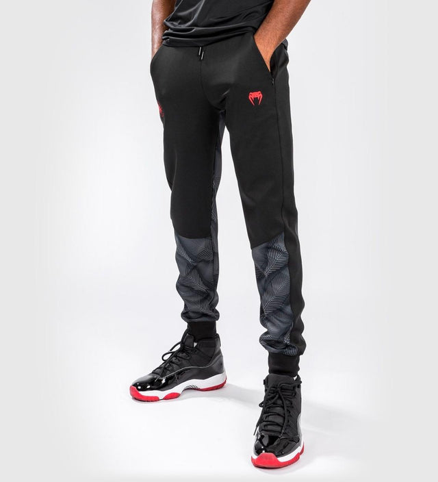 Venum Trainingsbroek Phantom - Zwart/Grijs/Rood - Shorts