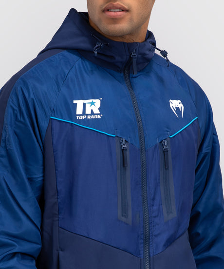 Venum x Top Rank Original Full-Zip Hoodie - Navy Blue