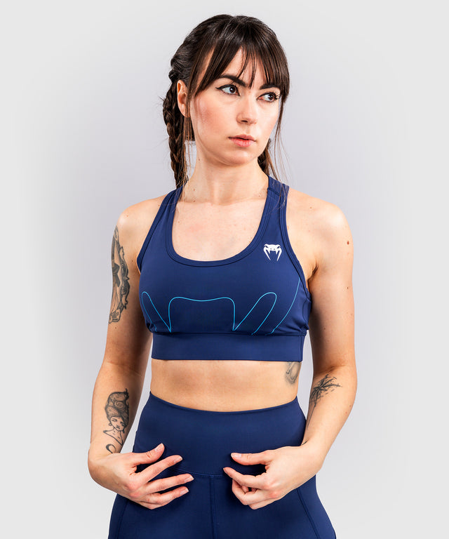 Soutien-gorge de sport Venum x Top Rank Original – Bleu marine