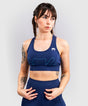 Soutien-gorge de sport Venum x Top Rank Original – Bleu marine