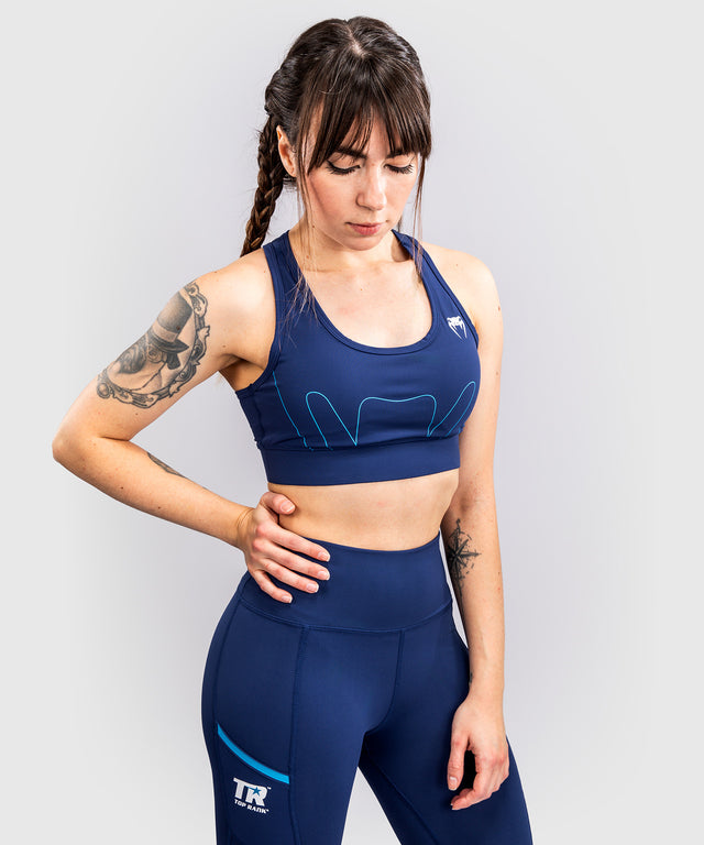 Soutien-gorge de sport Venum x Top Rank Original – Bleu marine