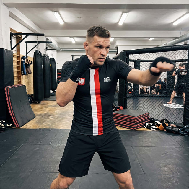 Phantom Athletics Rashguard Team Poland – Preto/Vermelho/Branco
